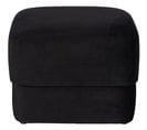 Pouf H. 30 cm VOLUTO Noir