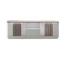 Meuble TV  L 170 PESARO Imitation chêne/gris