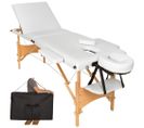 Table De Massage 3 Zones Avec Sac De Transport Blanche 08_0000466