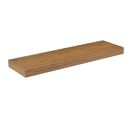 Étagère Murale Avec Porte-clé Accroche à Clé 80 Cm Mdf Noyer 03_0001719