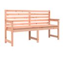 Banc De Jardin Meuble De Patio D'extérieur Terrasse 159,5 X 48 X 91,5 Cm Bois Massif De Douglas 02_