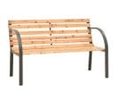 Banc De Jardin Meuble De Patio D'extérieur Terrasse Pour Enfants 81 Cm Bois De Pin Chinois 02_00117