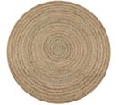 Tapis Jute Tressé 120 Cm Rond Dec023924