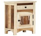 Table De Nuit Chevet Commode Armoire Meuble Chambre 40 X 30 X 50 Cm Bois De Récupération Massif 140