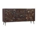 Buffet Bahut Armoire Console Meuble De Rangement Bois De Récupération Solide 160 Cm 4402097