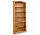 Étagère Armoire Meuble Design Bibliothèque 180 Cm Bois De Chêne Massif 2702022/2