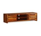 Meuble Télé Buffet TV Télévision Design Pratique Bois Massif De Sesham 120 Cm 2502175