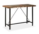 Table Haute Mange Debout Bar Bistrot Bois Massif De Récupération 150 Cm 0902084