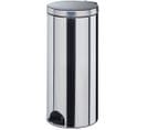 Poubelle à Pédale 30l Inox - 90234