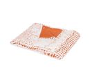 Plaid Lagos Corail 127 X 180 Cm Orange