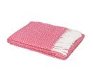 Plaid Bilbao Sorbet 130 X 170 Cm Rose Foncé