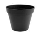 Pot De Fleur Rond Toscane Ø 48 X H.40 Cm - Gris Anthracite