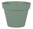 Pot De Fleur Rond Toscane - Ø 30 X H26 Cm - 10 L - Vert Laurier