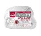 Couette Légère Special Couple Polyester 250 Gr/m² 220x240 Cm Blanc
