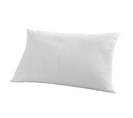 Oreiller 45 x 70 cm polyester moelleux blanc 500g