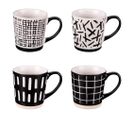 Coffret 4 Mugs 34 Cl Contempo