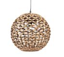 Suspension Boule En Fibres Naturelles 40 Cm