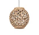 Suspension Boule En Fibres Naturelles 31 Cm