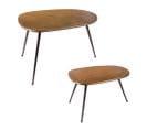 Set De 2 Tables Basses Organic Or