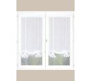 Paire De Stores Relevables En Etamine - 60x140 Cm - Blanc