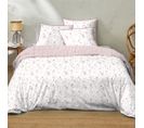 Housse De Couette 220x240 Cm + 2 Taies 100% Coton 51 Fils Spring Rose