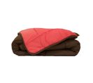 Couette Réversible Bicolore En Microfibre 400 Gr/m² - 240x220 Cm - Marron Chocolat