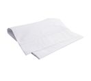 Drap Plat Avec Point Bourdon - 120x180 Cm - Blanc