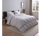 Couette Eclipse - 50% Duvet - Tempérée 200 X 200 Cm Blanc