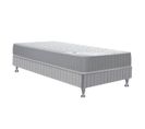 Ensemble Matelas Ressort 90x190 cm + Sommier - H23 cm - Ressorts Ensachés, Ferme