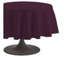 Nappe En Coton Traitee Teflon Aubergine 235x235