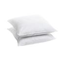 Lot De 2 Oreillers Souple 60x60cm Sensation Duvet Gonflant