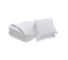 Pack 2 Personnes Couette Légère Anti-transpiration 240x260cm + 2 Oreillers