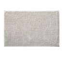 Softy - Tapis De Bain En Polyester Uni Ivoire 50x80cm