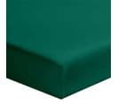 Drap Housse En Coton Vert Opale 140x190