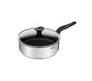 Sauteuse Inox 24cm + Couvercle - E3093204