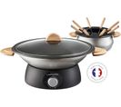 Set Wok Et Fondue Électrique 900w 8 Fourchettes - 349019