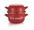 Marmite À Moules 18cm Rouge - 312868