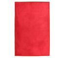 Tapis Aspect Velours Extra-doux Rouge 60x90 - Flanelle