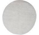 Tapis D'extérieur/interieur Aspect Jute Blanc Uni D120 - Bangalor