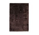 Tapis à Poils Longs Extra-doux Marron Foncé 120x160 - Sauvage