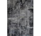 Tapis Graphique Effet Abstrait Gris 120x170 - Goyave Abstrait