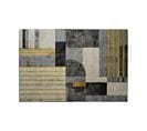 Tapis Style Art Déco Gris Jaune 120x170 - Avant Garde Art Deco