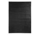 Tapis En Cuir Noir 55x85 - Skin