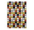 Tapis Lumineux Effet Laineux Petits Carreaux Multi 133x180 - Karo