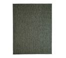 Tapis Intérieur-extérieur Aspect Jute Vert Foncé 133x170 - Terrain Uni