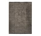 Tapis En Coton Et Polyester Lavable Tissé Plat Anthracite 160x230 - Venice