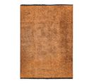 Tapis En Coton Et Polyester Lavable Tissé Plat Orange 160x230 - Venice