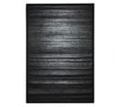 Tapis En Bambou Larges Lattes Et Ganse Noir 160x230 - Solo Bamboo