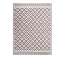 Tapis D'extérieur Motifs Géométriques Moka Rosé 180x240 - Natou