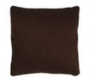 Coussin En Jute Et Coton Chocolat 38x38 - Tribu